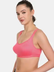 SKDREAMS Full Coverage Wireless Non Padded Seamless Sports Bra