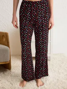 Trendyol Women Printed Pure Cotton Night suit