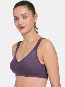 SKDREAMS Full Coverage Wireless Non Padded Seamless Sports Bra