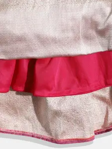 Sangria Girls Woven Design Silk Lehenga With Choli