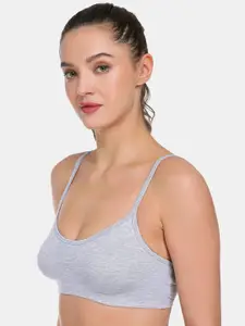 SKDREAMS Full Coverage Wireless Non Padded Sports Bra