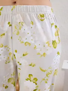 Trendyol Women Printed Pure Cotton Night suit