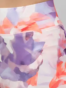 UllasPemium Women Printed Skinny Fit High-Rise Cycling Sports Shorts