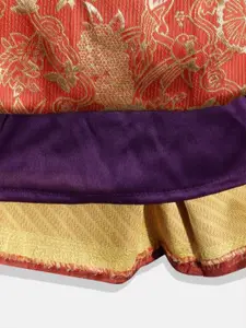 BAESD Girls Ready to Wear Woven Design Silk Lehenga Choli