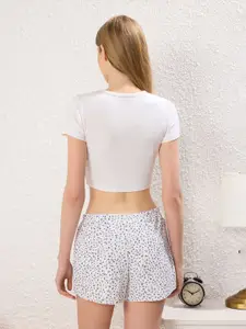 Trendyol Printed Night suit