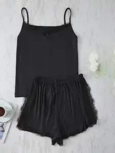 Trendyol Women Printed Top With Shorts