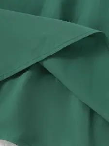 INCLUD Girls Solid A-Line Midi Dress