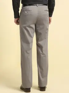 Allen Solly Men Pleated Regular Fit Formal Trousers