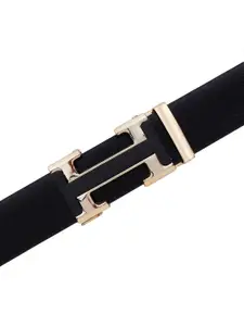 The Roadster Lifestyle Co. Set Of 2 Men Textured Belts