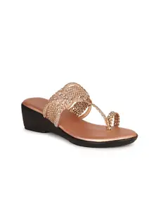 dbcooper Embellished Wedge Heel Sandals