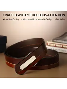 The Roadster Lifestyle Co. Men Leather Formal Belt