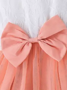 INCLUD Girls Flutter Sleeve Fit & Flare Dress