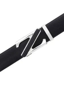 The Roadster Lifestyle Co. Set Of 2 Men Textured Formal Belts