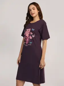Duchess Women Printed Nightdress