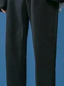 The Roadster Lifestyle Co Loose Fit Ankle Length Trouser