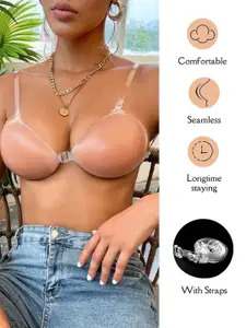 CareDone Half Coverage Lightly Padded All Day Comfort Push-Up Bra