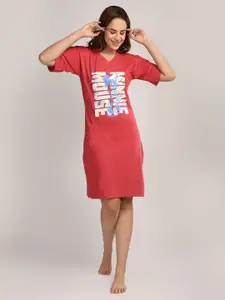 Duchess Women Printed Nightdress