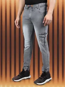 BUZZIC FASHION UNLIMITED Men Jean Mid-Rise Heavy Fade Clean Look Jogger