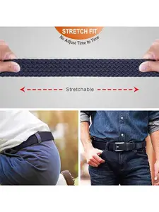 The Roadster Lifestyle Co. Men Braided Belt