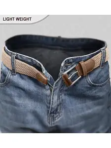 The Roadster Lifestyle Co Men Pack Of 2 Braided Belt