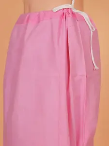 Trendzmy Women Cotton Saree Shapewear