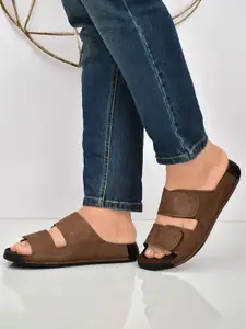 NICO NERINI Men Leather Comfort Sandals