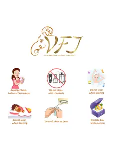 Vighnaharta Set Of 2 Gold-Plated Pearls Ring Nosepin