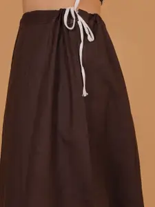 Trendzmy Women Cotton Saree Shapewear