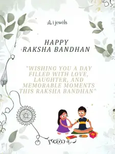 I Jewels Unisex 2 Pieces Enamel Evil Eye Bhaiya Bhabhi Lumba Rakhi Bracelet Combo Set