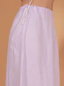 Trendzmy Women Cotton Saree Shapewear