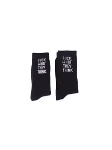 Milk&Whisky Men Printed Calf Length Socks