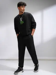 HIGHLANDER HIGHLADER Warner Bros Joker Men Oversized Drop Shoulder Sweatshirt