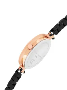 French Connection Women Embellished Dial & Bracelet Style Straps Analogue Watch FCN02E