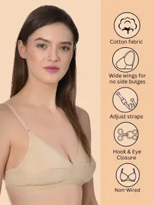 Aimly Women Pack of 2 Non-Wired Non-Padded Bra