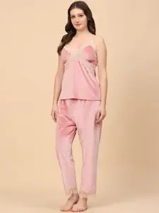 Ms.Lingies Women Sleeveless Night suit