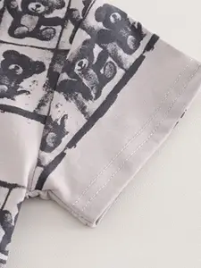 INCLUD Boys Printed T-shirt with Shorts