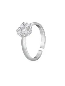 GIVA Rhodium-Plated Toe Rings