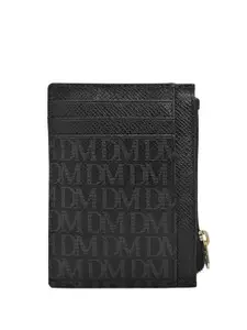 Da Milano Men Textured Leather Money Clip