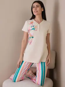 Sweet Dreams Women Printed Night suit