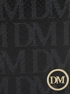 Da Milano Men Textured Leather Money Clip