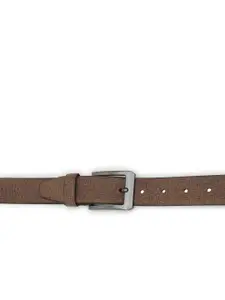 Metronaut Men Textured Leather Formal Belt