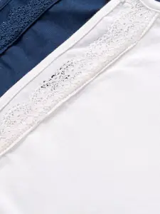 Honeyhap Girls Pack Of 2 Camisoles With Bio Finish