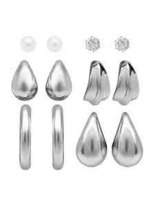 I Jewels Contemporary Studs Earrings