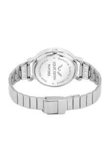 LOUIS DEVIN Women Brass Dial & Stainless Steel Straps Analogue Watch LD-ZL169-PNK