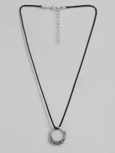 DressBerry Set of 2 Circular Pendants with Chains