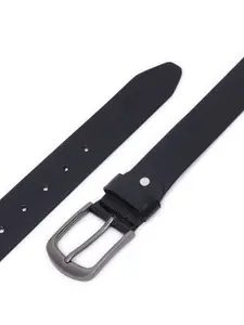 Metronaut Men Textured Leather Formal Belt