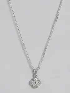 DressBerry Geometric Shape Pendant with Chain