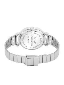 LOUIS DEVIN Women Brass Dial & Stainless Steel Bracelet Style Straps Analogue Watch LD-ZL169-BLU