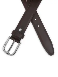 Metronaut Men Textured Leather Formal Belt