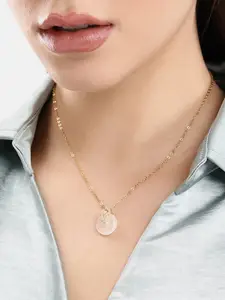 DressBerry Circular Shape Pendant with Chain